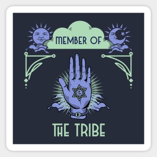 Member of the Jewish Tribe Sticker